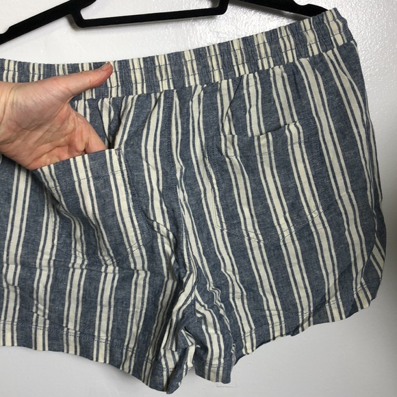 Linen Cotton short striped SzM - Picture 5 of 6